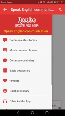 Speak English communication android App screenshot 7